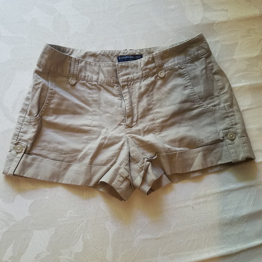 Banana Republic Khaki Shorts